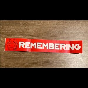 Authentic RADIOHEAD Amnesiac Era Crying Minotaur Promo Sticker